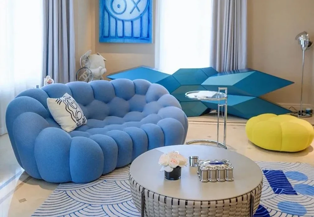 modern curved bubble sofa